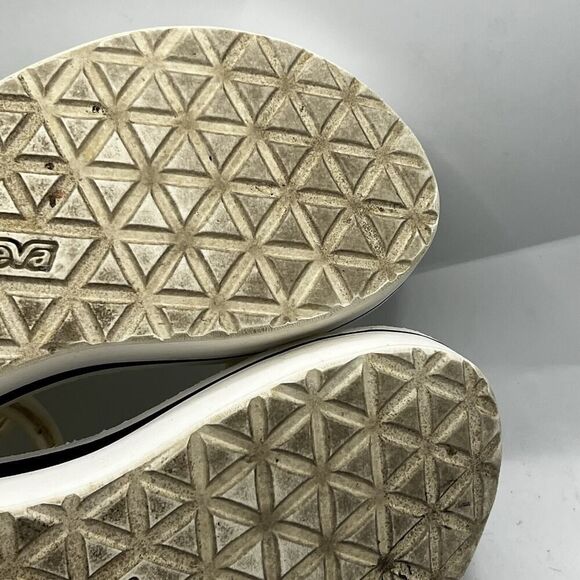 Teva Universal Mesh Print Strap Platform Womens 8 White Outdoors Sandals 1102451 - Picture 11 of 11